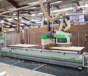 Biesse CNC Router with Flat Vacuum Bed for nesting